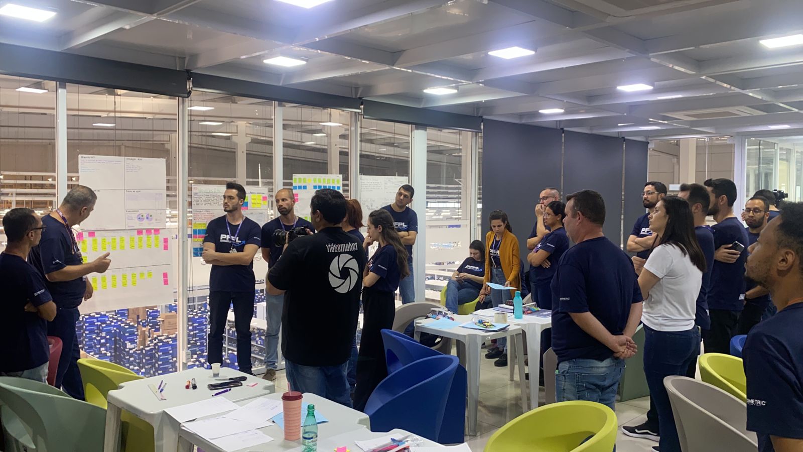 Treinamento PFPL com quadro Kanban